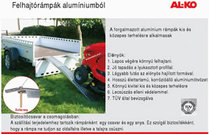 130568_2 AL-KO Felhajtó rámpa Alu rámpa utánfutó alkatrész