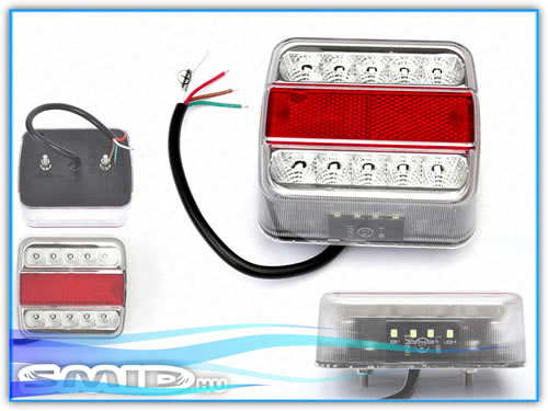 ESLED98108RV SMID LED Lámpa Egyesített hátsólámpa utánfutó alkatrész