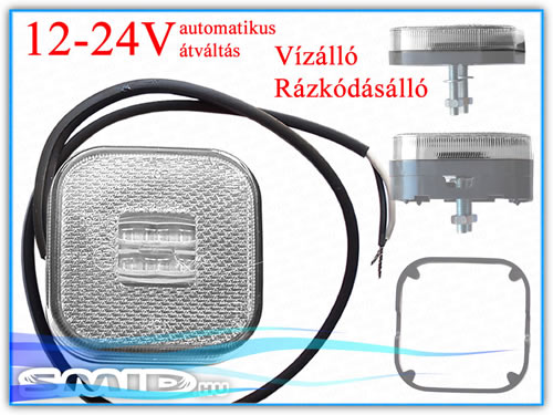 HLLED6060F FRISTOM LED Lámpa Helyzetjelző lámpa utánfutó alkatrész