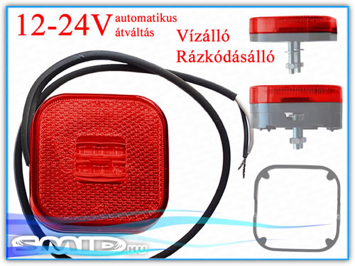 HLLED6060P FRISTOM LED Lámpa Helyzetjelző lámpa utánfutó alkatrész