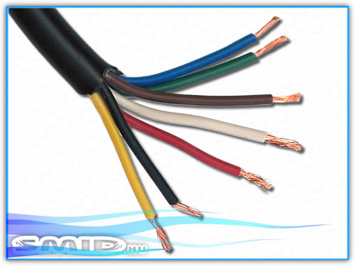 K6x1+1,5 SMID Elektromos csatlakozók Kábel utánfutó alkatrész