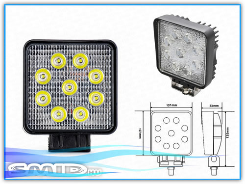 MKLLED110110 KAMAR LED Lámpa Munkalámpa utánfutó alkatrész