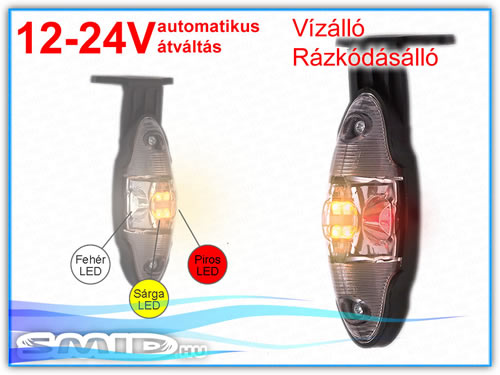 SLLED40120FSP FRISTOM LED Lámpa Szélességjelző utánfutó alkatrész