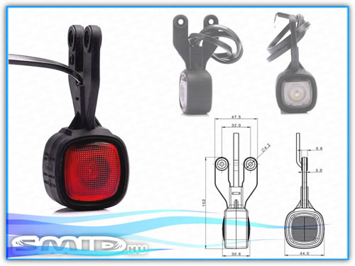 SLLEDG102 SMID LED Lámpa Szélességjelző utánfutó alkatrész